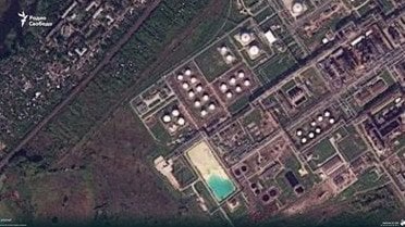 Пожежа на Куйбишевський НПЗ в Самарі_1 / © Радио Свобода
