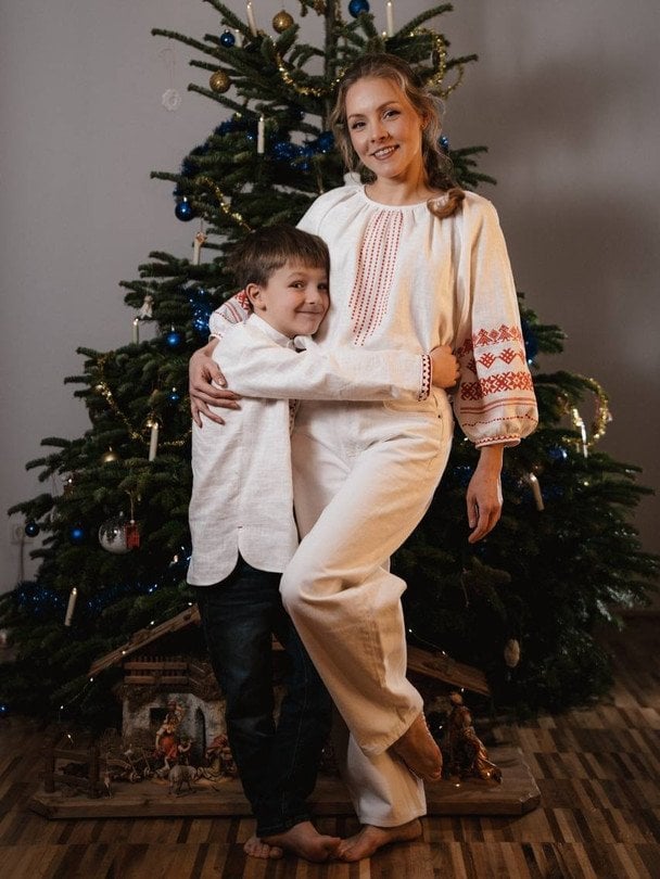 Олена Шоптенко з сином / © instagram.com/alena_shoptenko