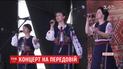За кілометр від Авдіївки гурти з усієї країни затягли українських пісень