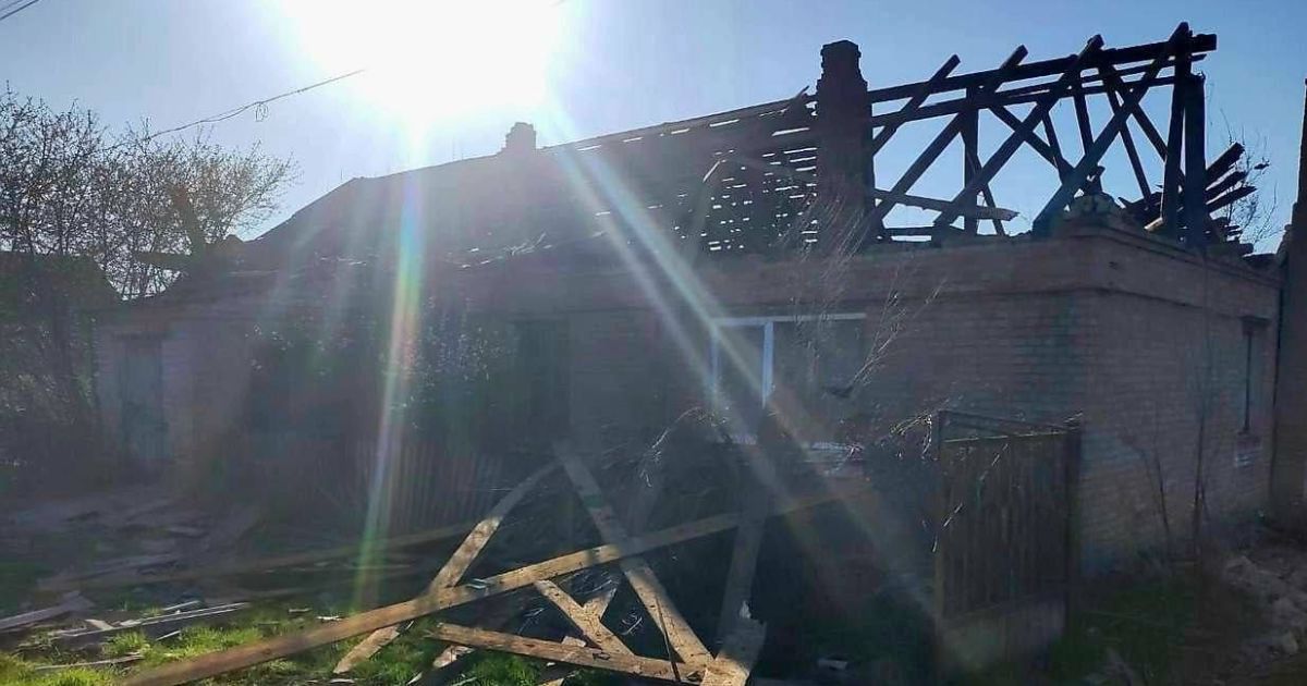 Нікопольщина після обстрілу / Фото ілюстративне