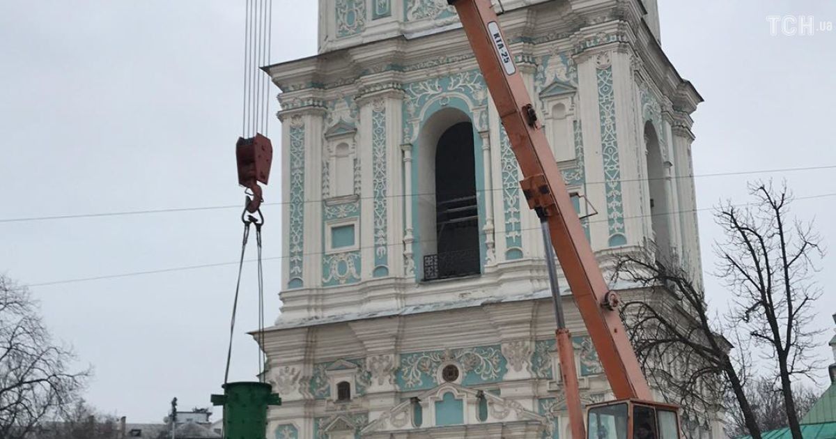 На софійській монтують різдвяне містечко_6 / © Валентина Доброта/ТСН