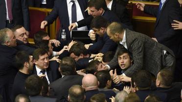 бійка у Верховній Раді 11 грудня_3 / © УНІАН