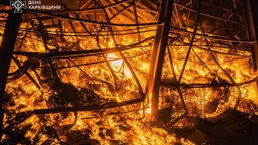 атака на фабрику Philip Morris у Харкові_4 / © ДСНС