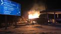На заправці у Херсонській області фура протаранила ємність з газом і спалахнула