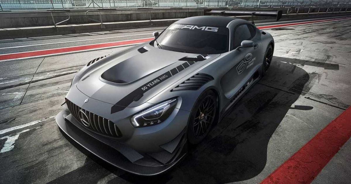 Немцы выпустили эксклюзивную спецверсию Mercedes-AMG GT3