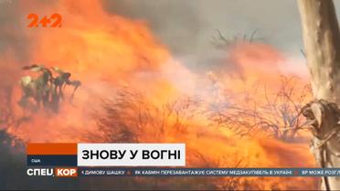 У Каліфорнії нові лісові пожежі: на півдні штату оголосили масову евакуацію