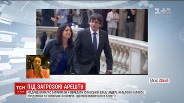 Мадрид хоче затримати лідера Каталонії