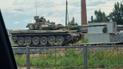 Російський танк Т-90 транспортують для посилення окупантів на фронті
