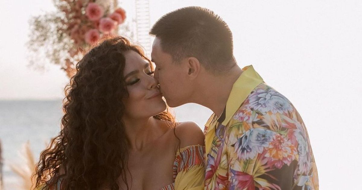 Іванна Онуфрійчук із чоловіком