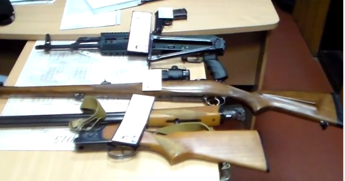 У судді-п'яниці відібрали зброю.