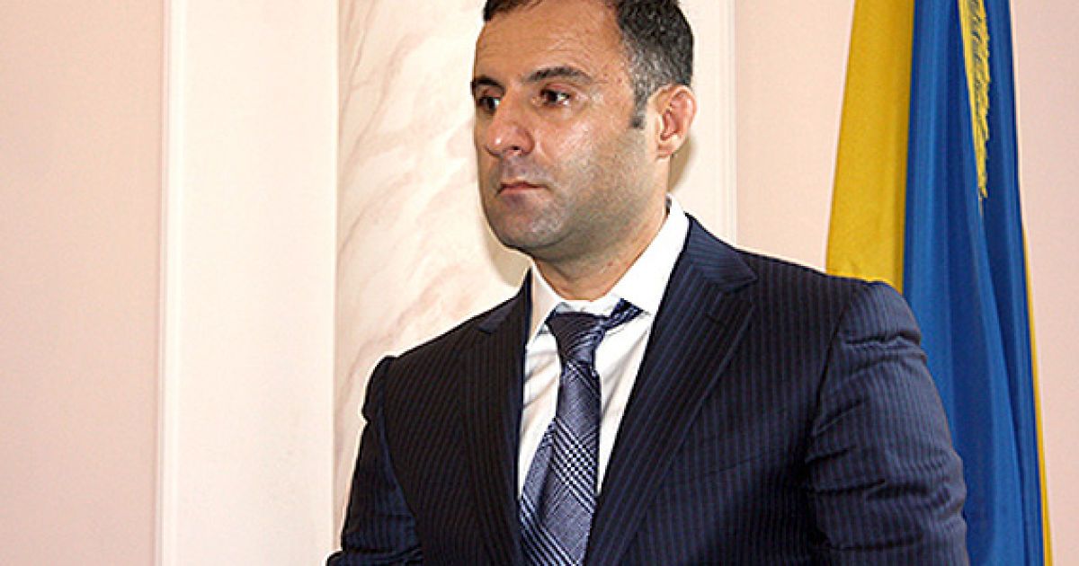 Губернатор Одесской области Міхеіл Саакашвили поблагодарил Арсена Ава кову за скорейшее назначение нового главы одесской милиции / © МВД
