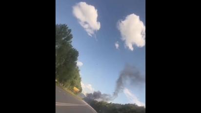 "Прорыв" в Курской области РФ: летают Су-25, пылает бензовоз и слышны взрывы