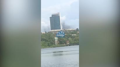 У Донецьку повідомляють про "приліт"