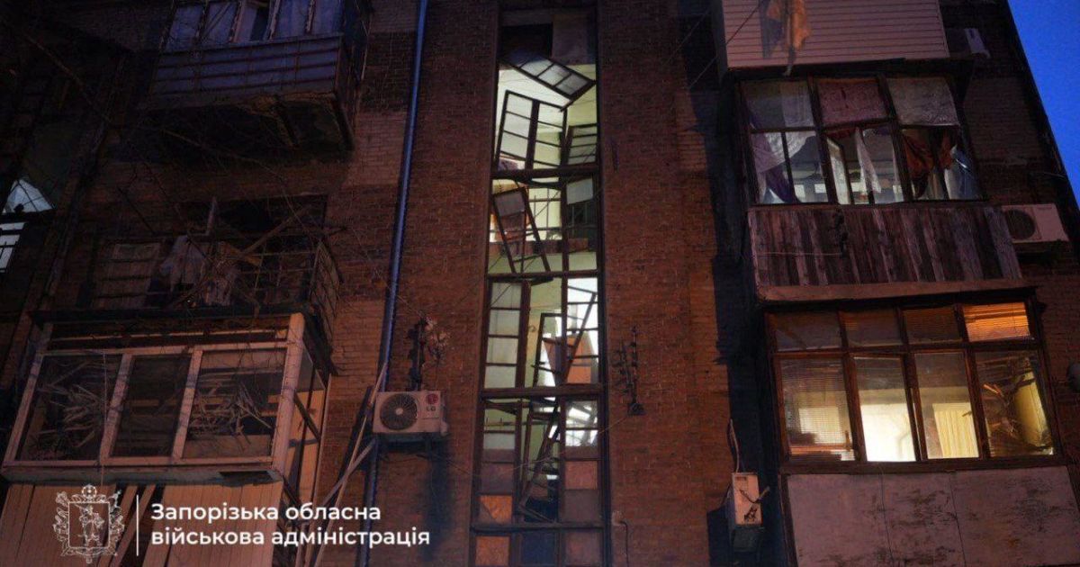 На місці удару