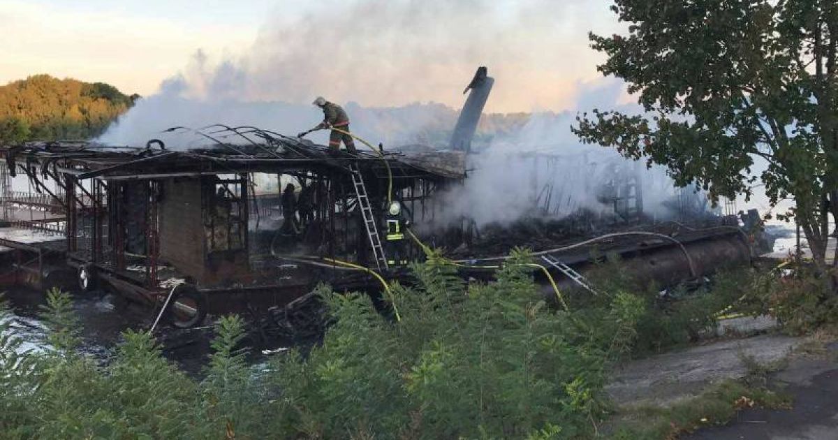 дебаркадер на Русанівці_4 / © ДСНС
