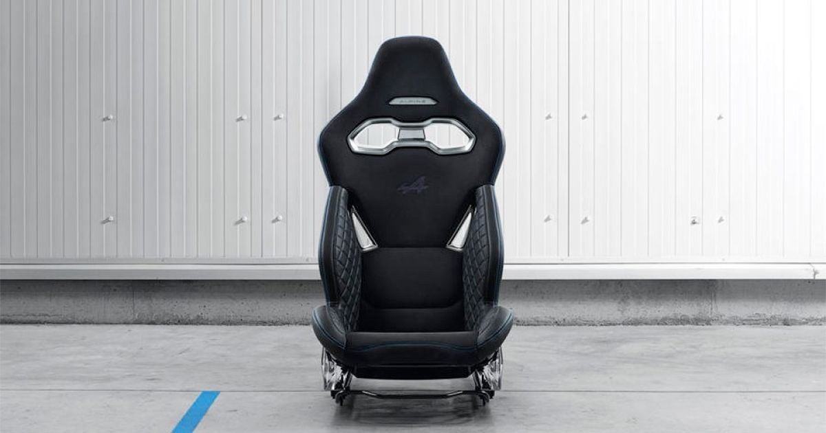 Спорткар Alpine получит сверхлегкое кресло