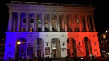 Майдан у кольорах Франції_01 / © Фото Валерії Ковалінської/ТСН