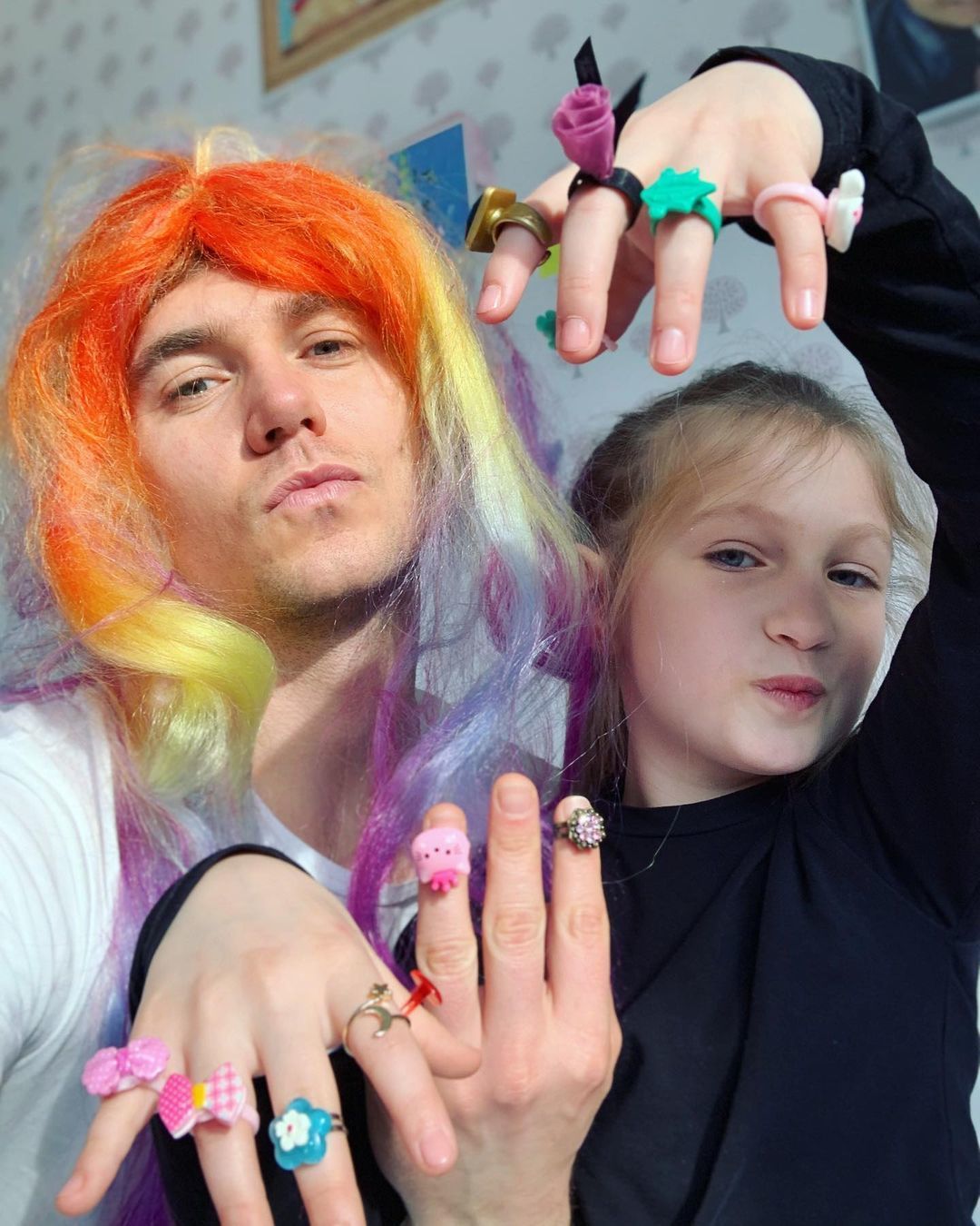 Владимир Остапчук с дочерью / © instagram.com/vova_ostapchuk