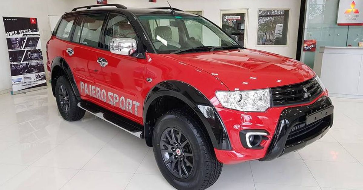 В Индии Mitsubishi Pajero Sport предыдущего поколения получил особую версию