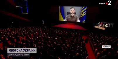 Володимир Зеленський виступив на відкритті Каннського кінофестивалю