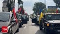 Такого на дорогах України не було! Обмін прапорами та іменами героїв: автопробіг на підтримку ЗСУ