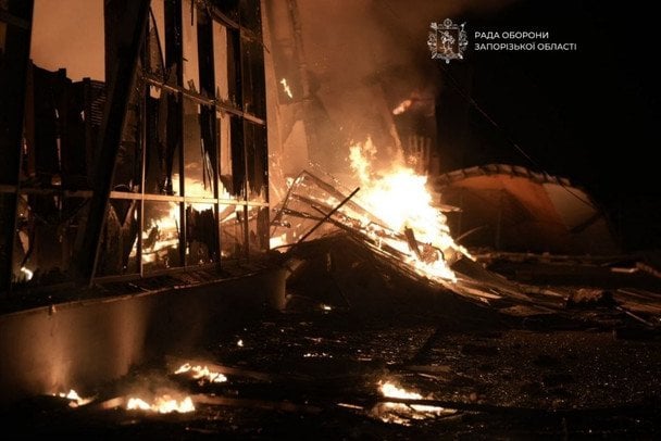 Росія атакувала Запоріжжя 17 вересня / © Запорізька ОВА
