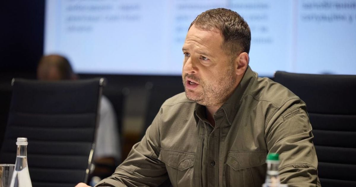 Руководитель Офиса президента Украины Андрей Ермак