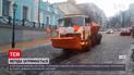 Погода в Украине: в столице из-за оледенения упало около десятка деревьев