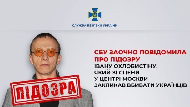 СБУ повідомили про підозру Івану Охлобистіну