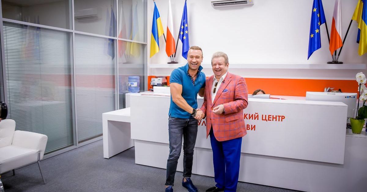 Олег Винник в Інституті культури_6 / © facebook.com/MMPoplavskiy