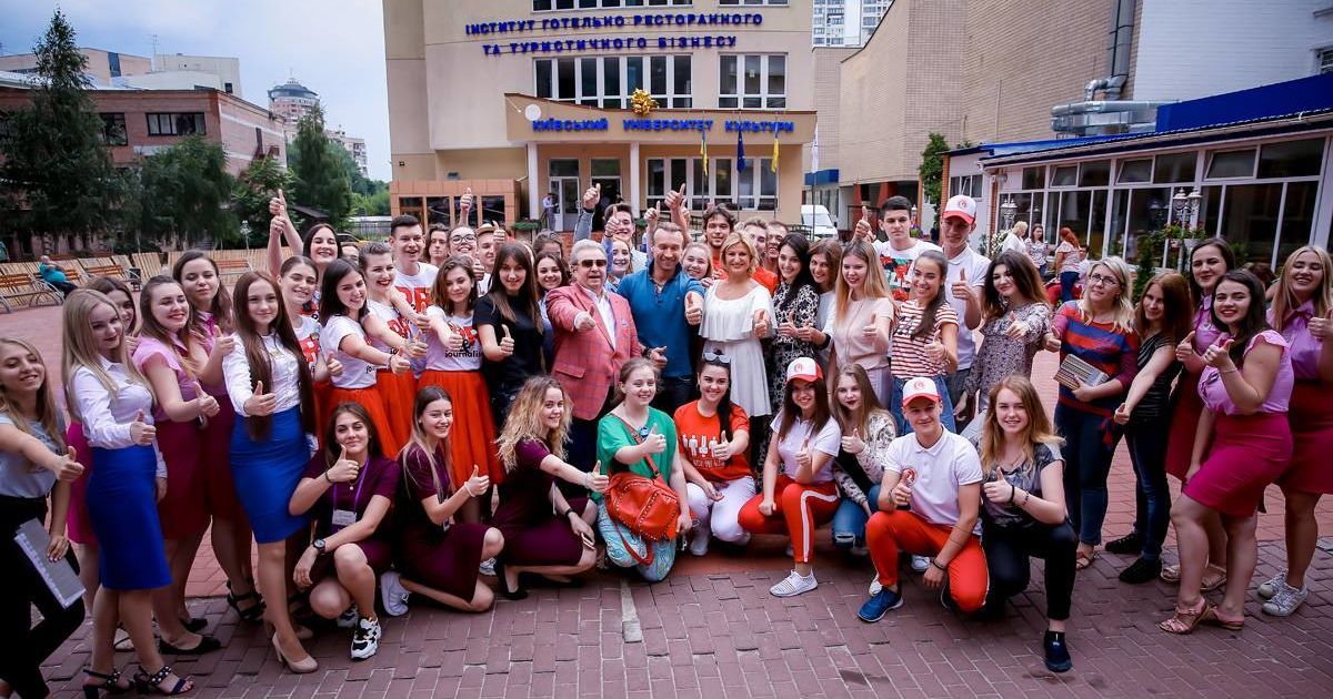 Олег Винник в Інституті культури_4 / © facebook.com/MMPoplavskiy