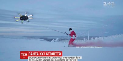 Мережу підірвало відео про Санту-екстремала