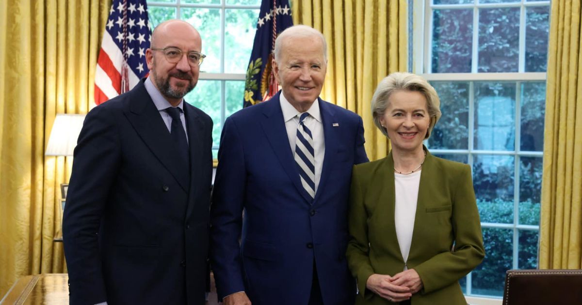 Лидеры США и ЕС на саммите в Вашингтоне