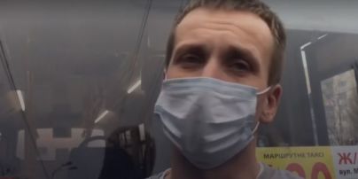 В Киеве маршрутчика остановили за разговор по телефону и обнаружили у него признаки наркотического опьянения