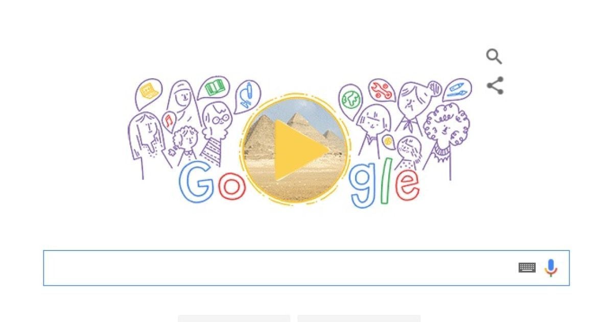 Google посвятил всем женщинам мира праздничный дудл