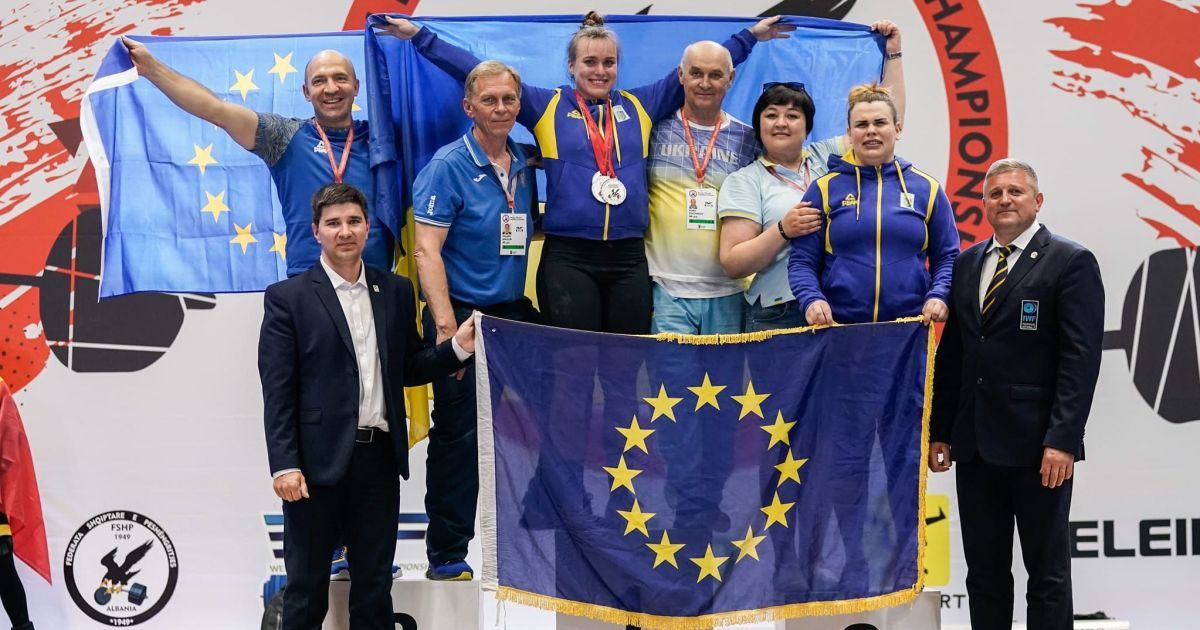 Збірна України завершила Чемпіонат Європи з важкої атлетики з рекордною кількістю медалей