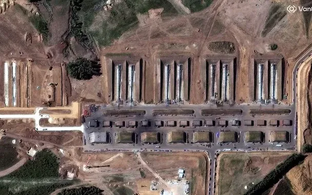 Росія побудувала в Орловській області нову велику базу для запуску реактивних дронів. / © The Telegraph