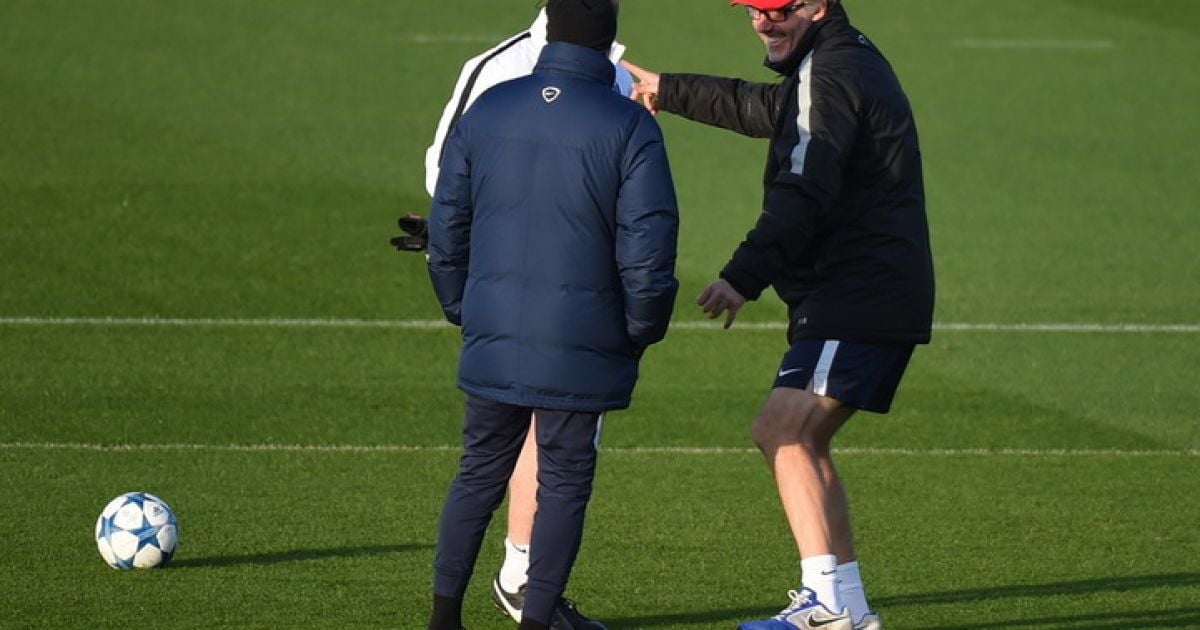 Тренировка ПСЖ / © ФК Шахтер