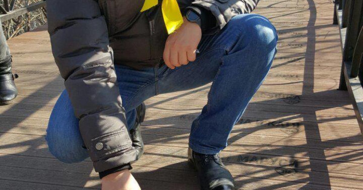 У Києві після ремонту відкрили Міст закоханих