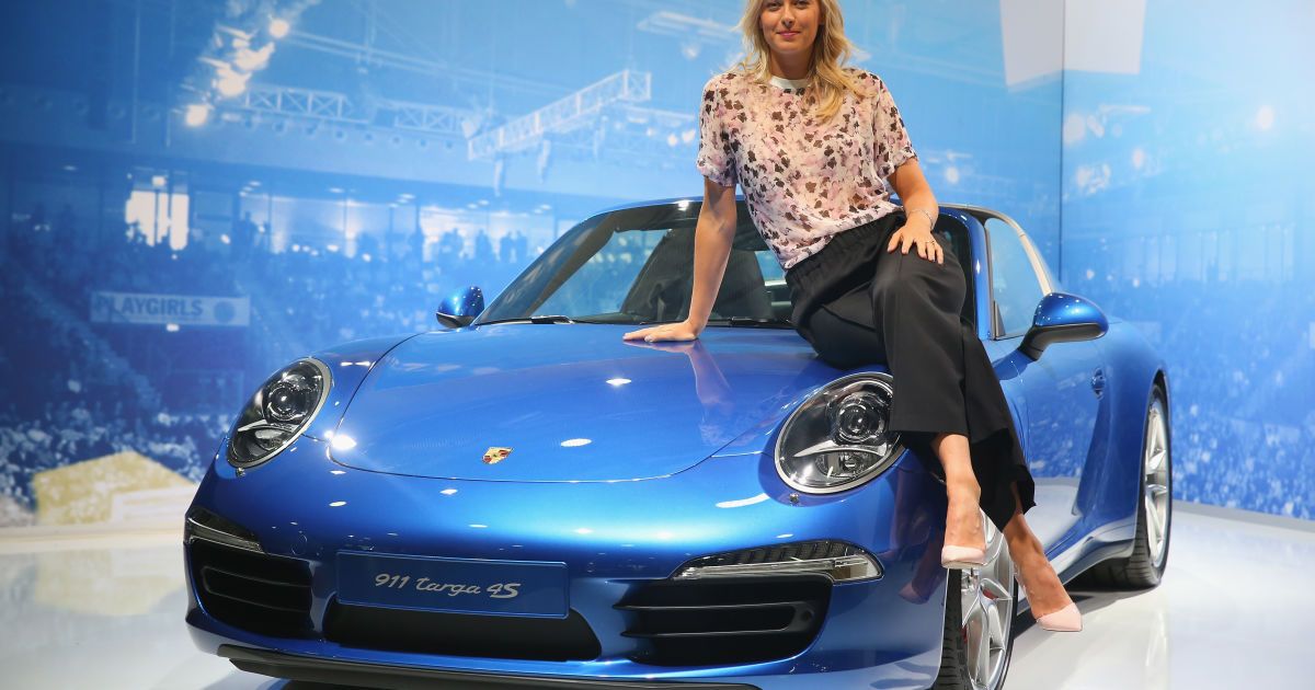 Шарапова та Porsche
