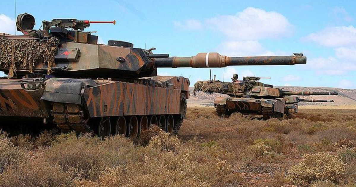 Австралийские танки M1A1 Abrams/Фото: Australian Army/facebook.com