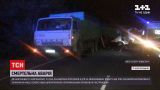 Новости Украины: в Николаевской области столкнулись два грузовика и микроавтобус