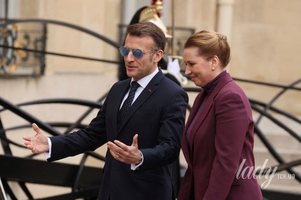 Еммануель Макрон і Метте Фредеріксен / © Associated Press