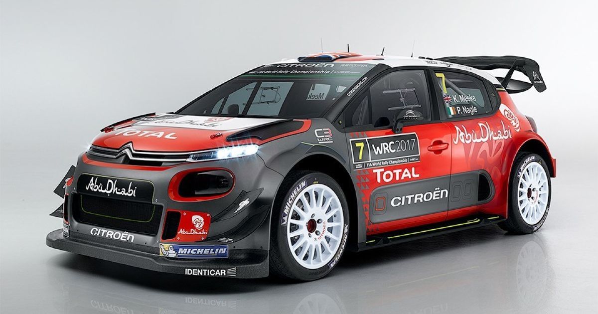 Citroen показал новый раллийный хэтчбек C3