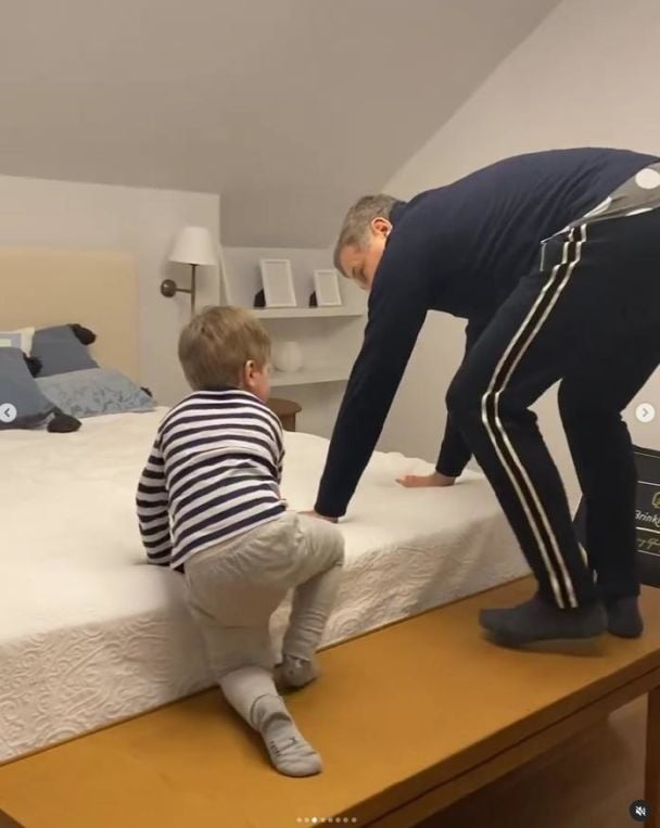 Юрій Горбунов з дітьми / © instagram.com/kosadcha