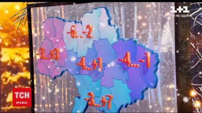 Погода в Украине: в течение недели ожидается мокрый снег, сильный ветер и морозы.