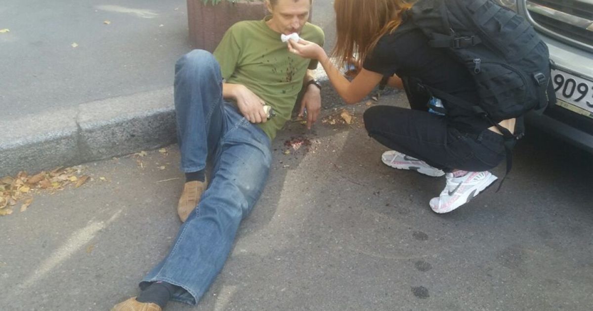 затримані азовці через парковку на святошині_4 / © Facebook/C14 news