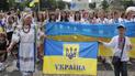 Мегамарш вышиванок в Киеве в 2015 году