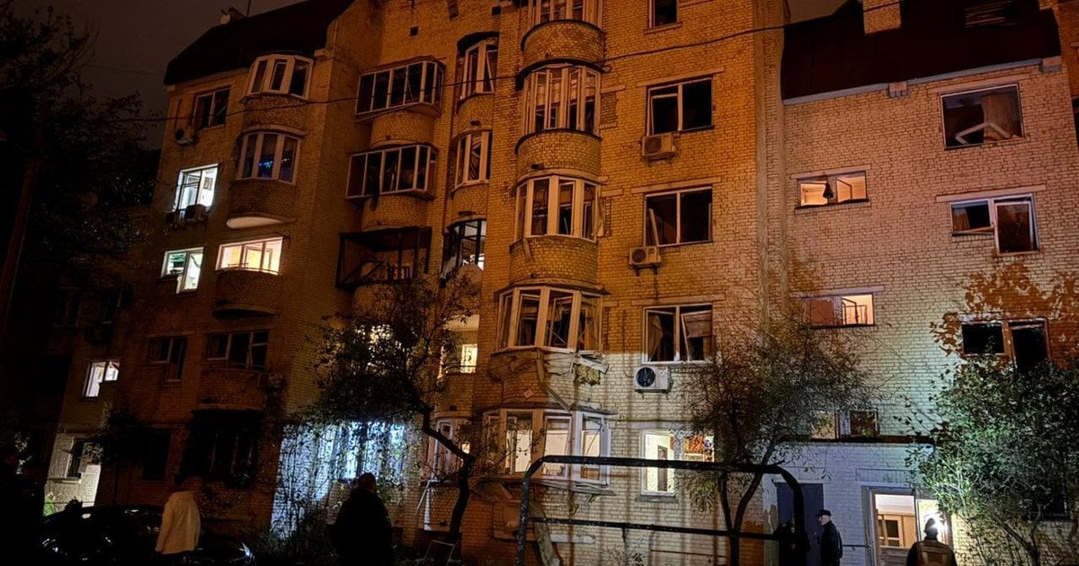 Удар по Киеву 22 октября