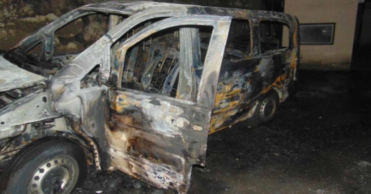 у києві підпалили автобус_2 / © ГУ НП у г. Киеве